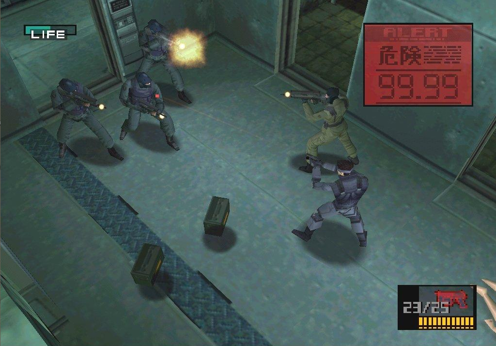 MGS1 Gameplay